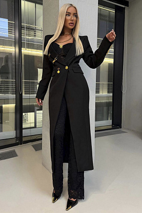 Женское пальто premium - Black