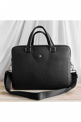 Кожаная сумка briefcase 37x27 см