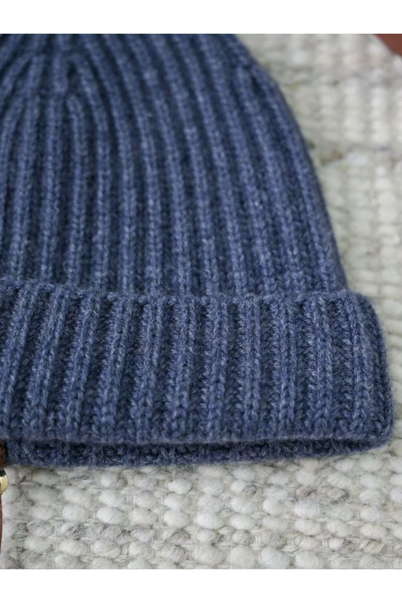 Loro Piana Кашемировая шапка premium - Light Blue 
