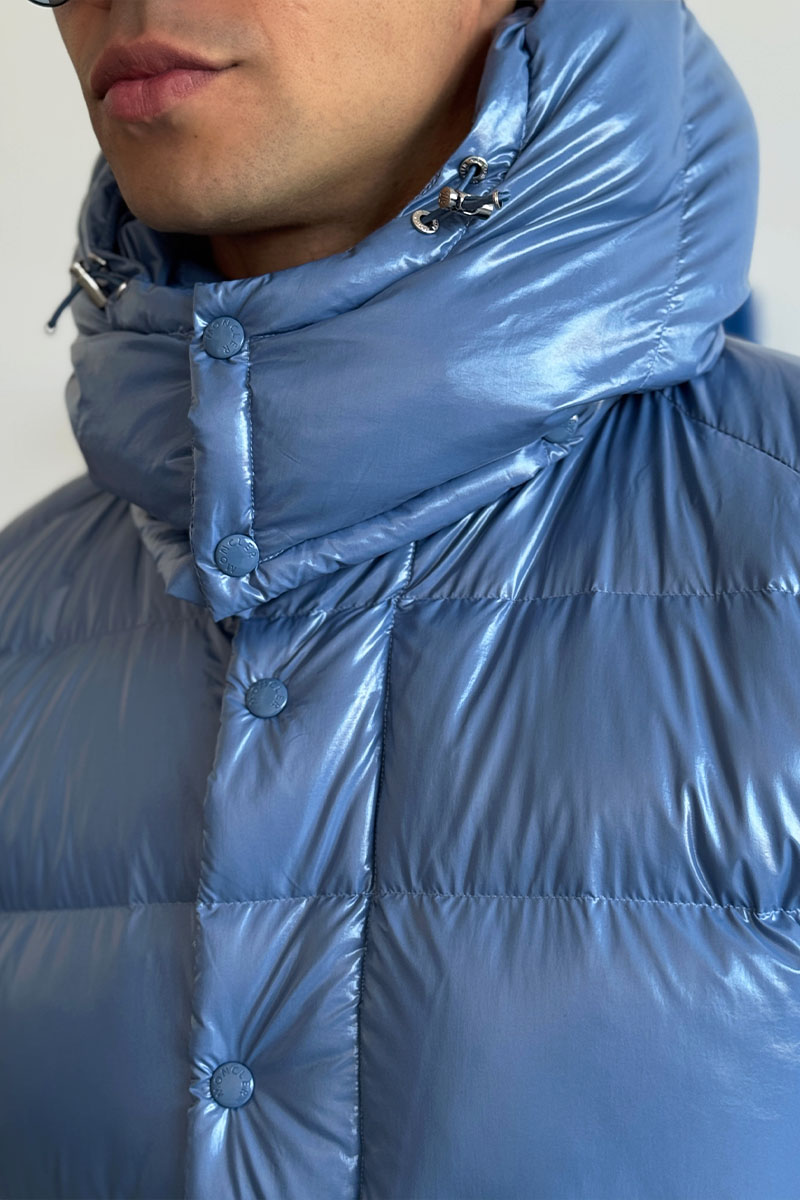 Moncler Мужской пуховик Maya 70 - Blue 