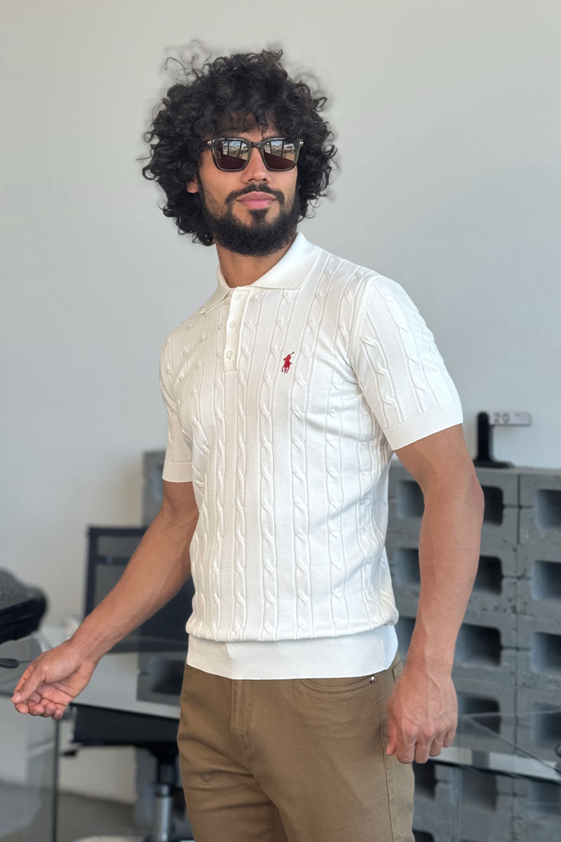Polo Ralph Lauren Мужское белое поло