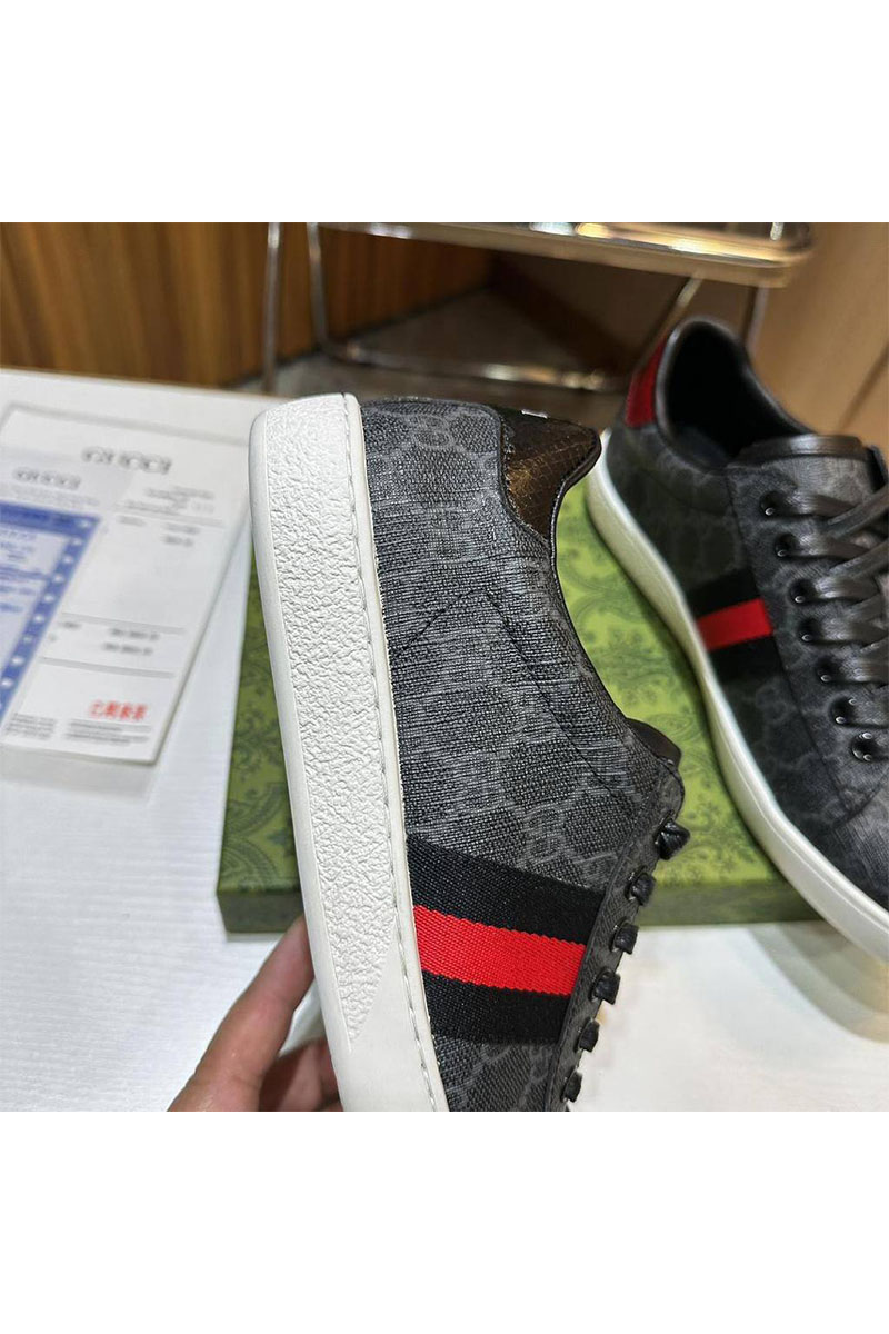 Gucci Мужские кроссовки Ace - Grey