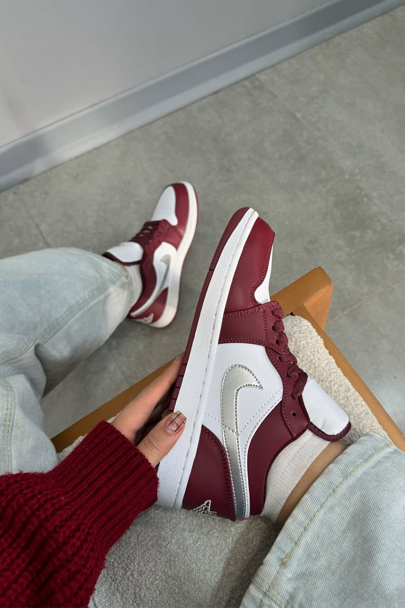 Nike Кроссовки Air Jordan 1 Low "Bordeaux"