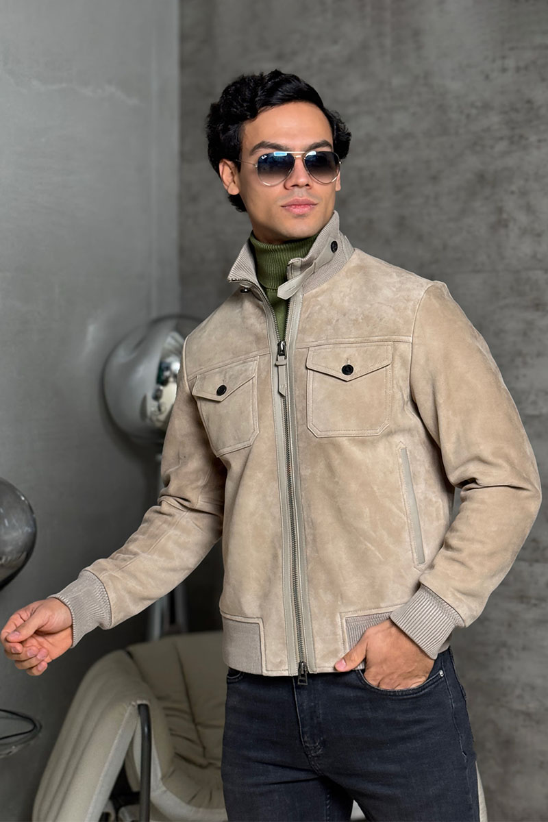 Tom Ford Мужская кожаная куртка premium