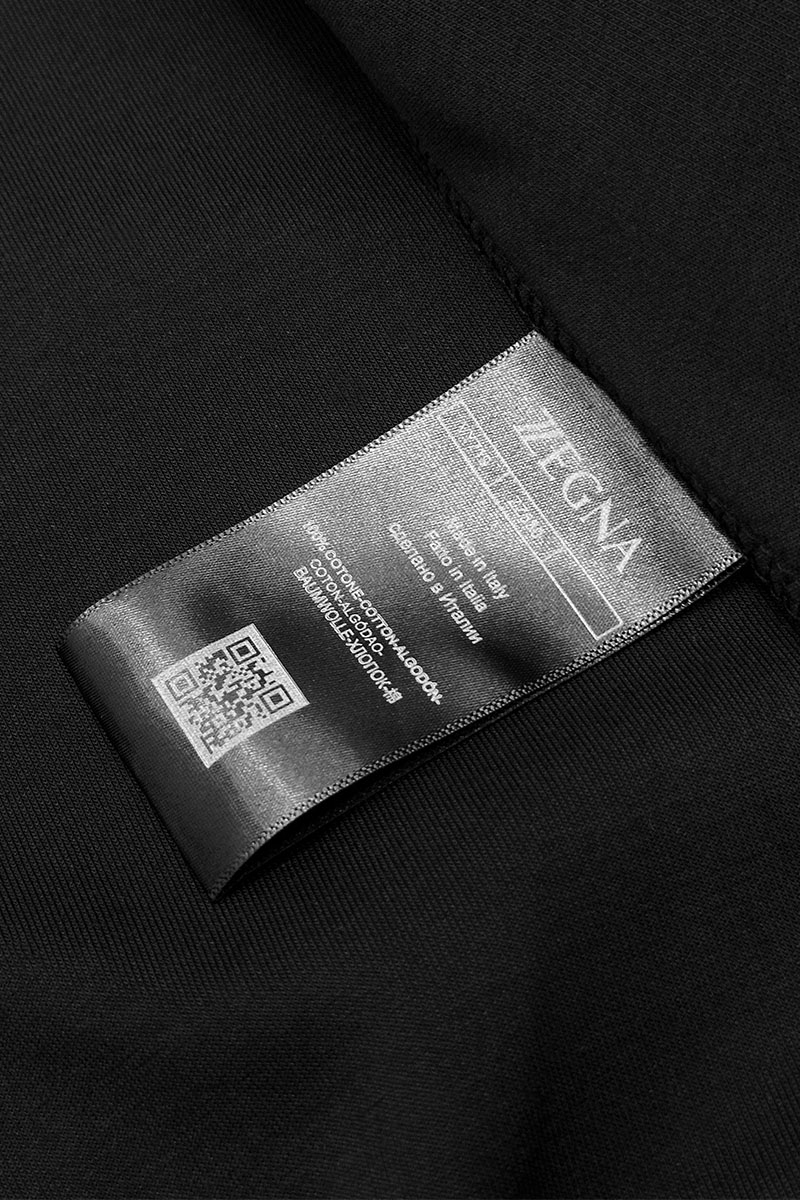 Zegna Мужской спортивный костюм чёрного цвета