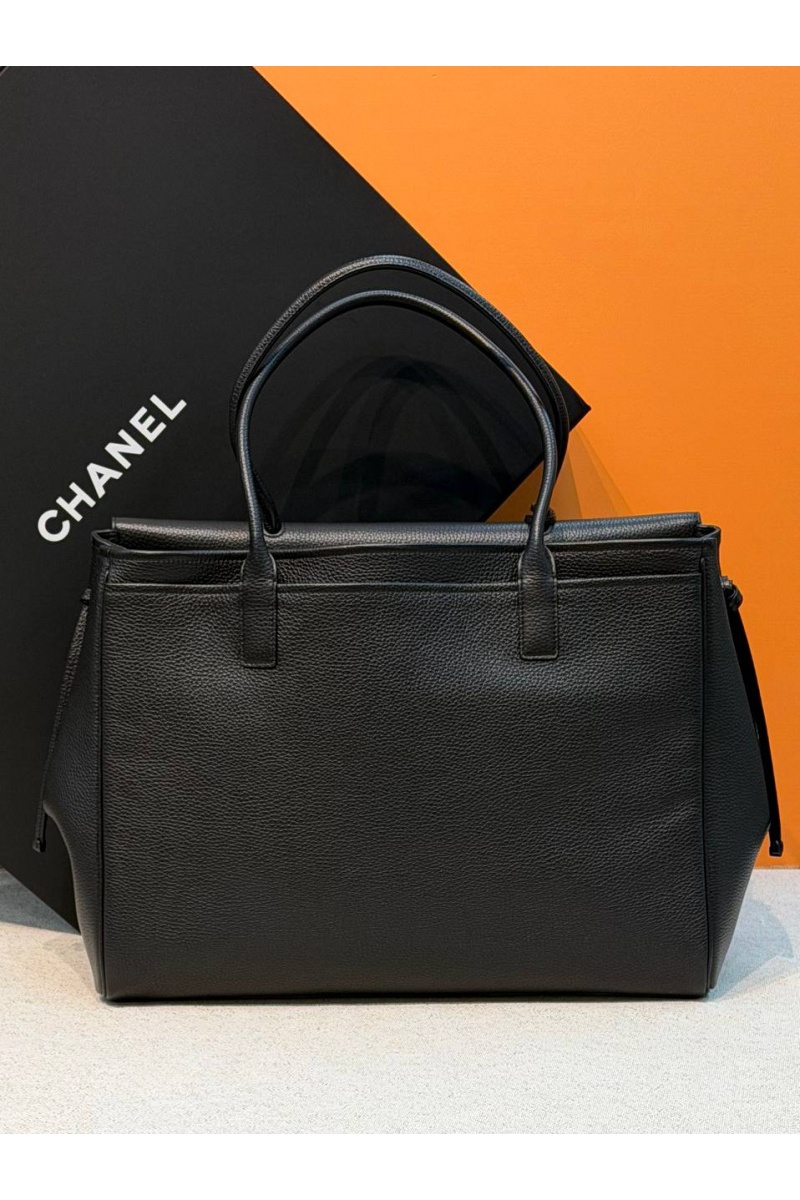 Chаnеl Кожаная сумка Shopping premium 45x32x17 см