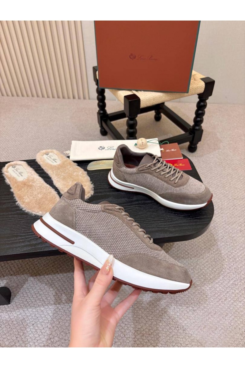 Loro Piana Мужские кроссовки Week End Walk