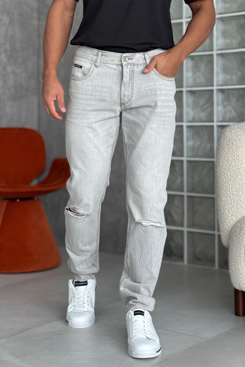 Dоlсе & Gаbbаnа Джинсы regular fit Premium - Grey