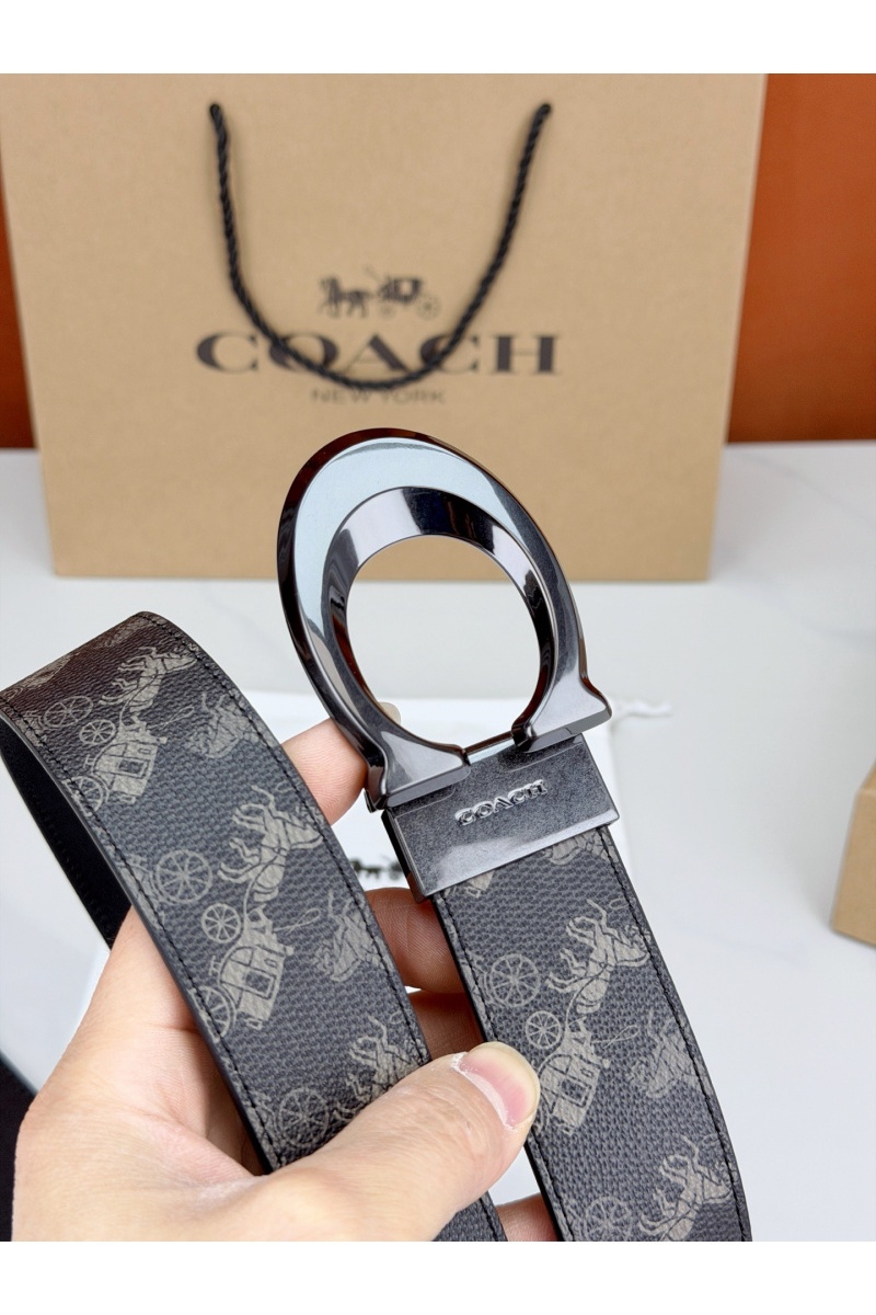Coach Кожаный ремень premium