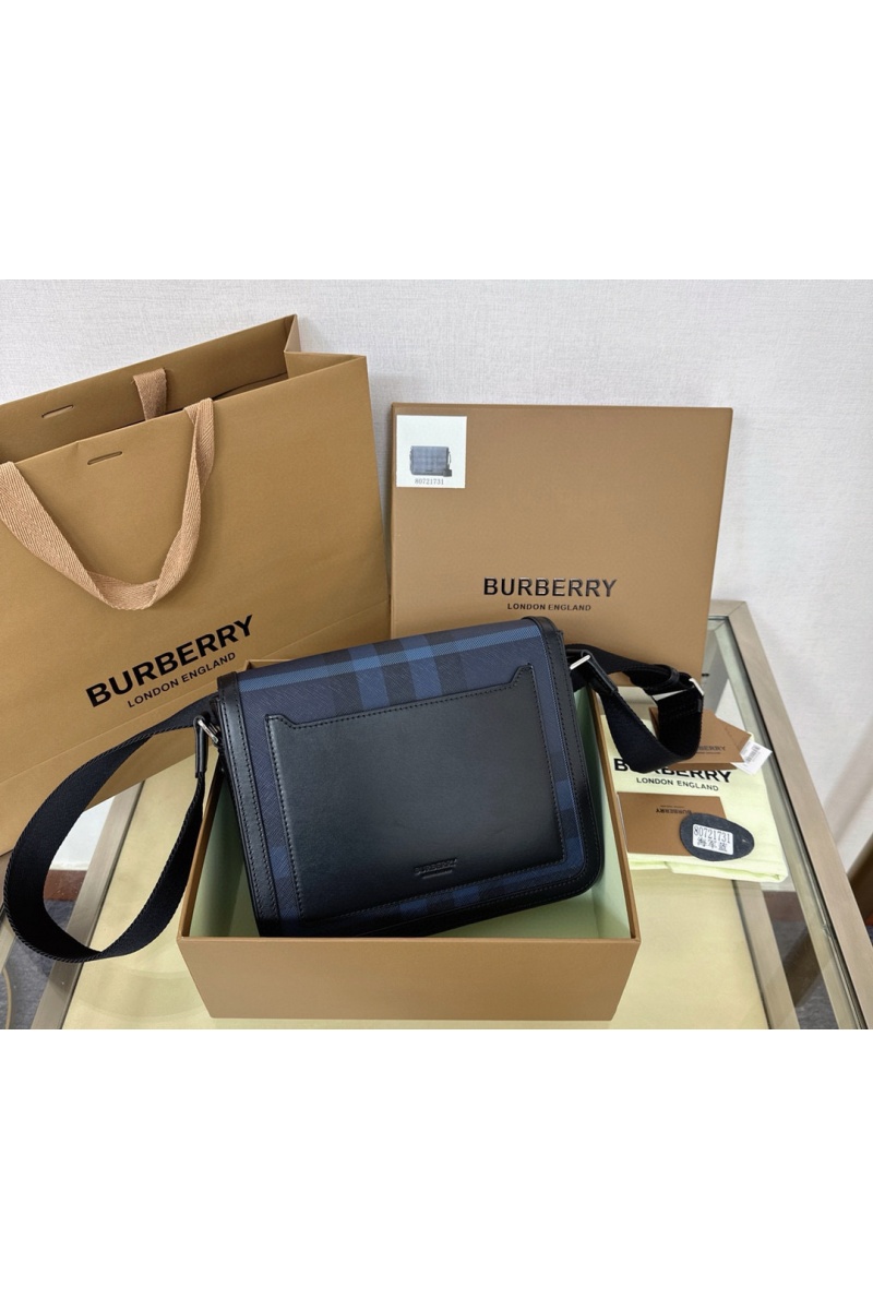 Burberry Кожаная сумка Alfred Premium 25.5x21.5x6.5 см