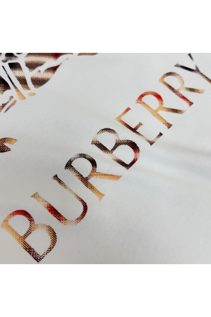 Burberry Мужская белая футболка premium