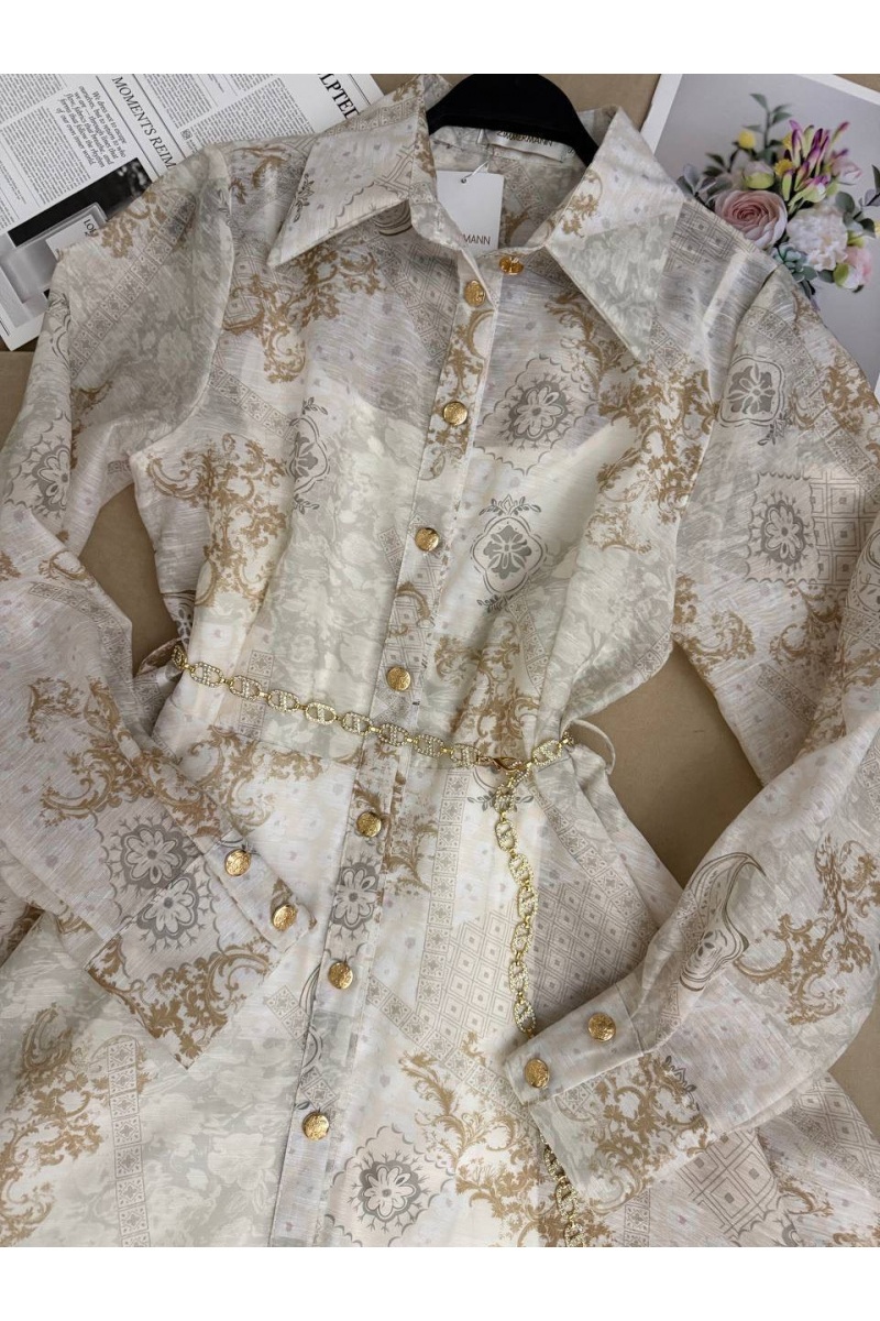 Zimmermann Женское легкое платье костюм premium