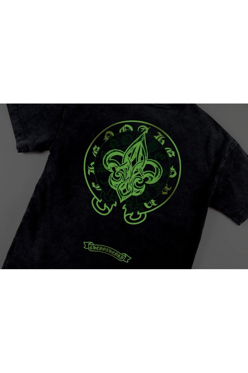 Designer Clothing Серая оверсайз футболка Gothic logo 