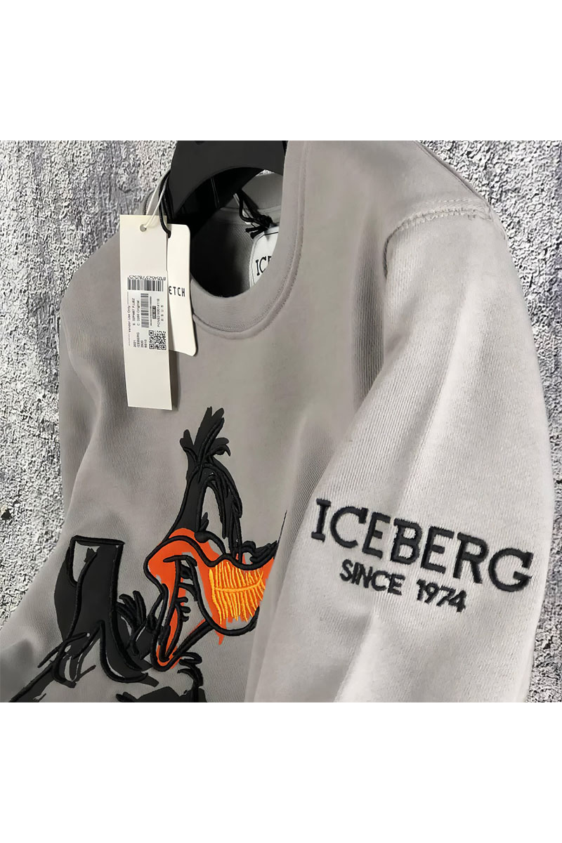 Iceberg Мужской свитшот "Daffy Duck" - Grey