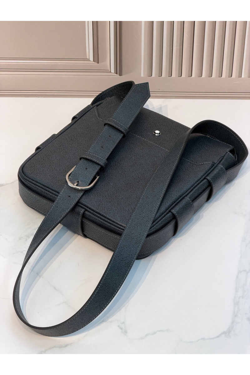 Montblanc Кожаная сумка Sartorial premium 24x22.5x5 см