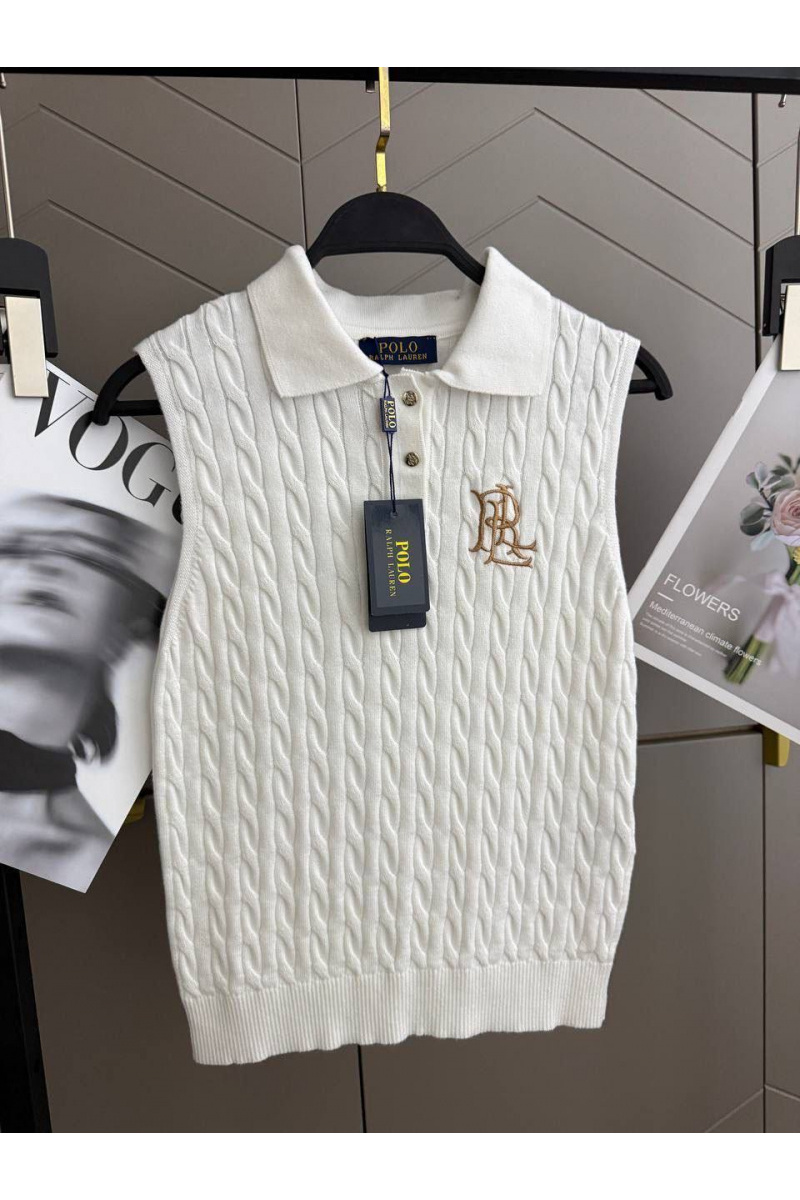 Polo Ralph Lauren Женское поло без рукавов premium