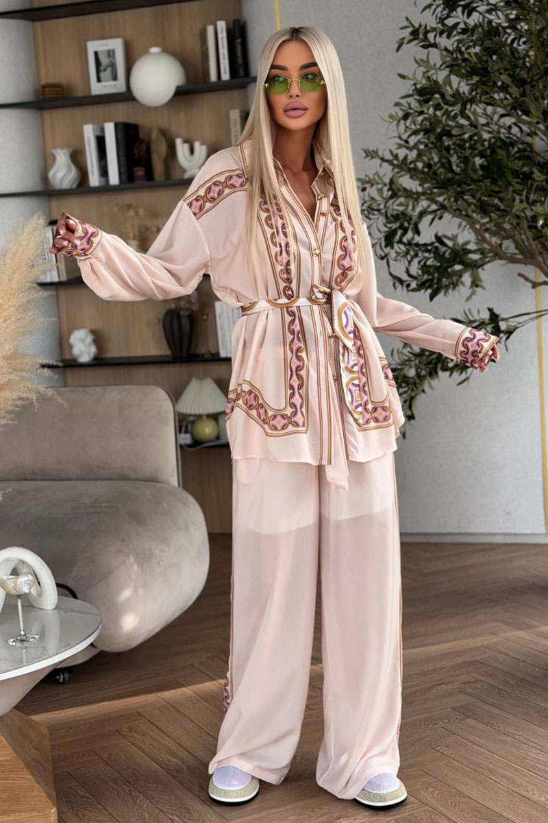 Zimmermann Женский розовый костюм premium