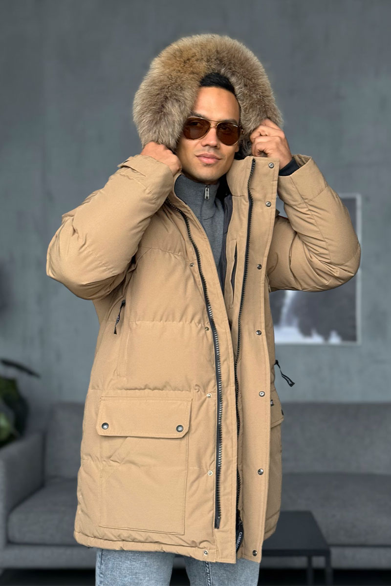 Canada Goose Парка коричневого цвета Emory