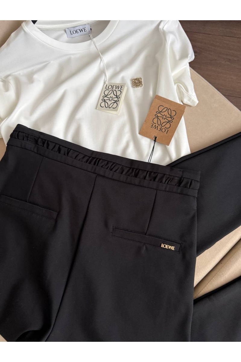 Loewe Женские брюки чёрного цвета premium