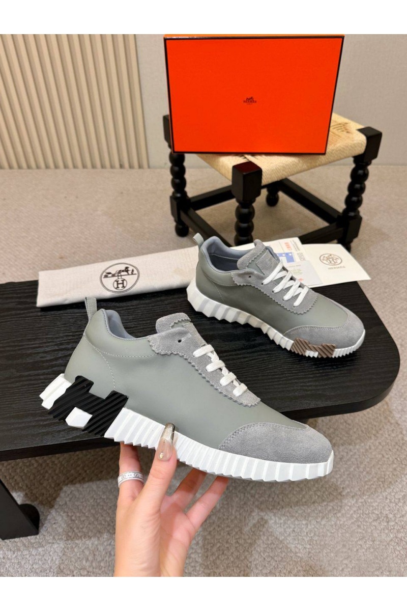 Hermes Мужские кроссовки Bouncing - Grey