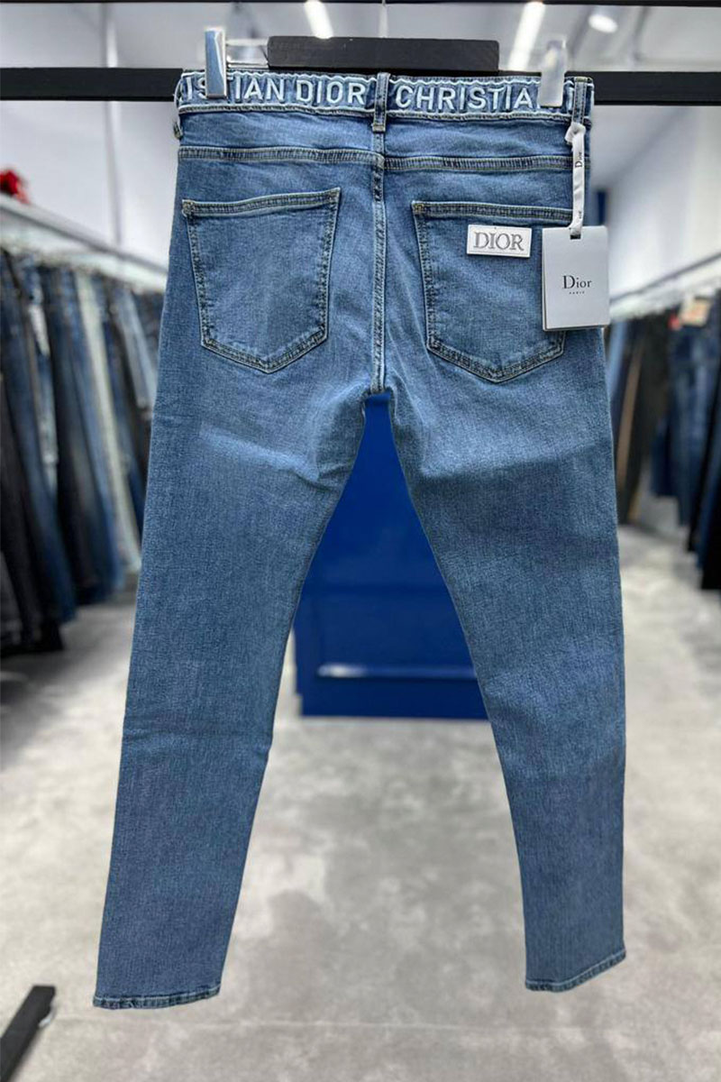 Dior Мужские светло-синие джинсы