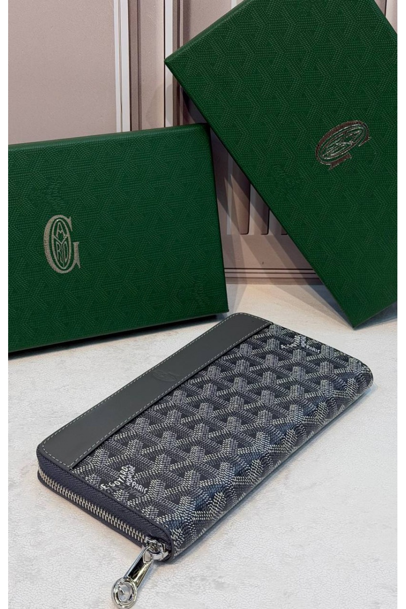 Designer Clothing Кожаное портмоне Goyard Matignon GM premium 20x11x2.3 см