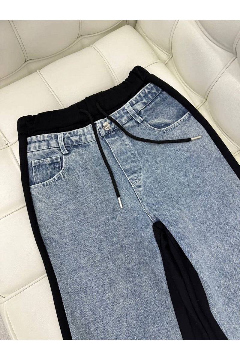 Dior Женские комбинированные джинсы 