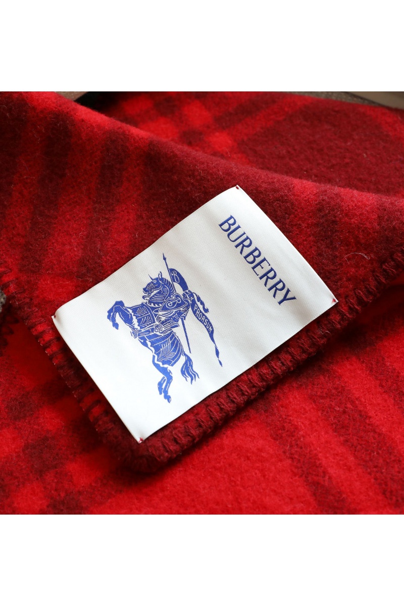 Burberry Шарф Check premium 182x30 см - Red
