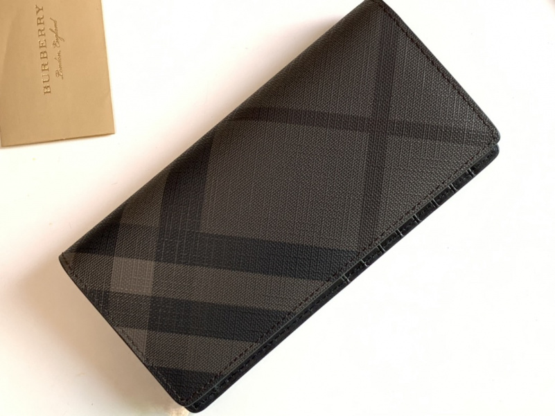 Burberry Кожаный бумажник Premium 19x10x2.5 см