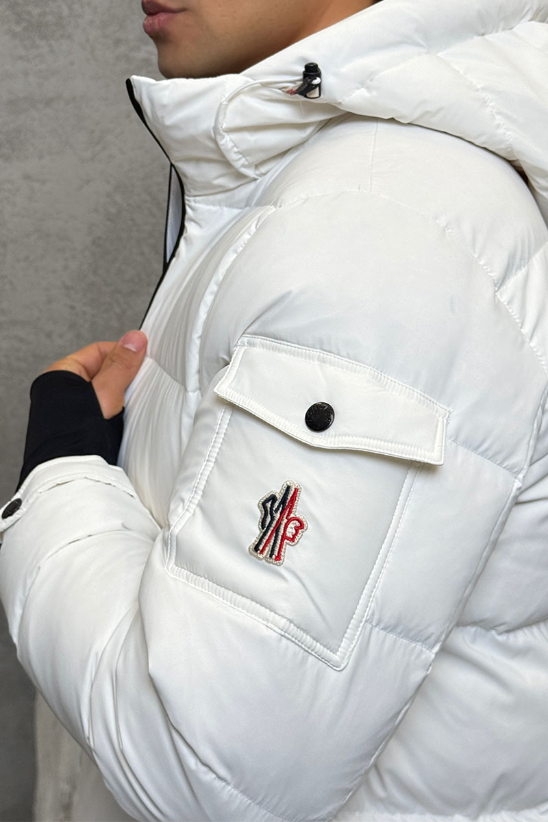 Moncler Мужской пуховик Grenoble - White