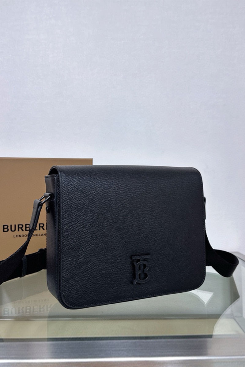Burberry Кожаная сумка Alfred Premium 25.5x21.5x6.5 см