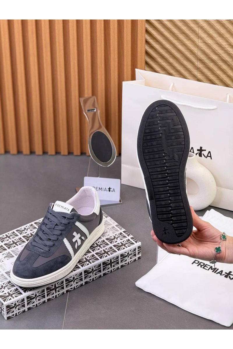 Premiata Комбинированные кроссовки Bonnie - Grey