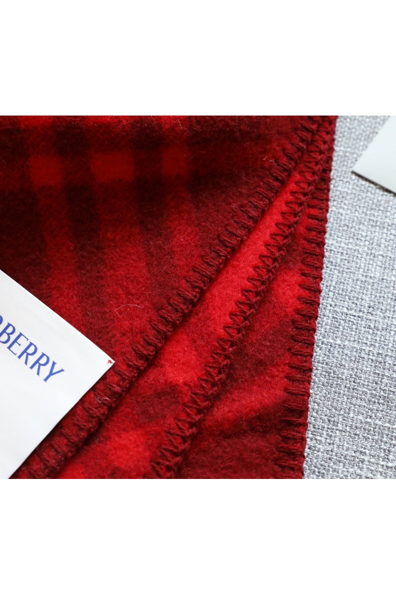 Burberry Шарф Check premium 182x30 см - Red