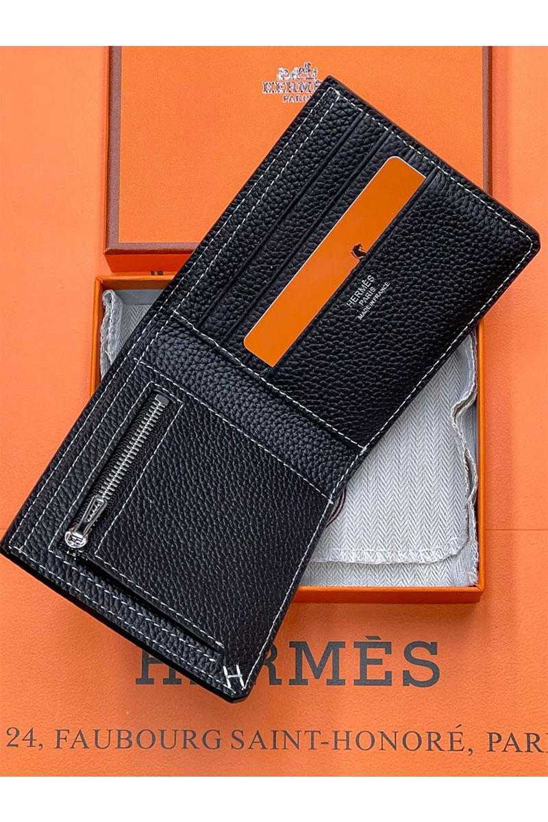Hermes Кожаный кошелёк 12х10 см