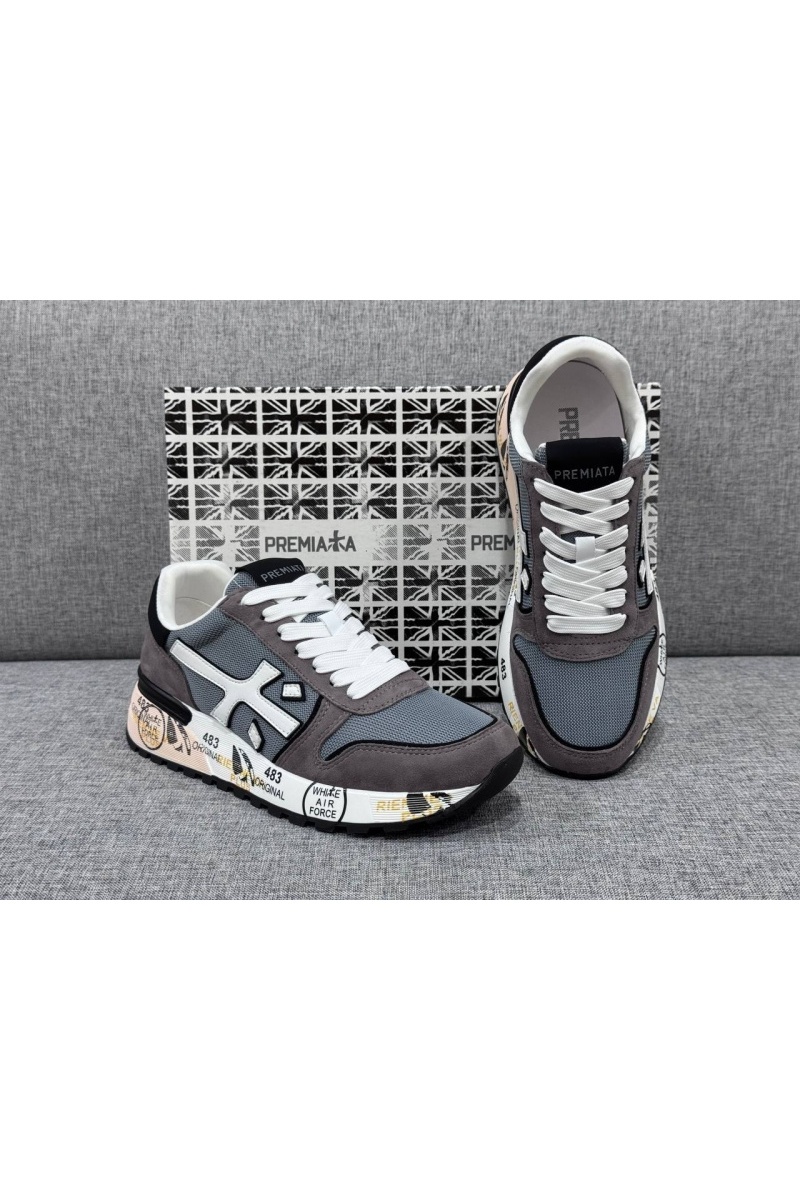 Premiata Комбинированные кроссовки Mick