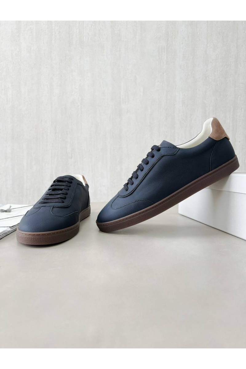 Designer Мужские кожаные кроссовки Premium