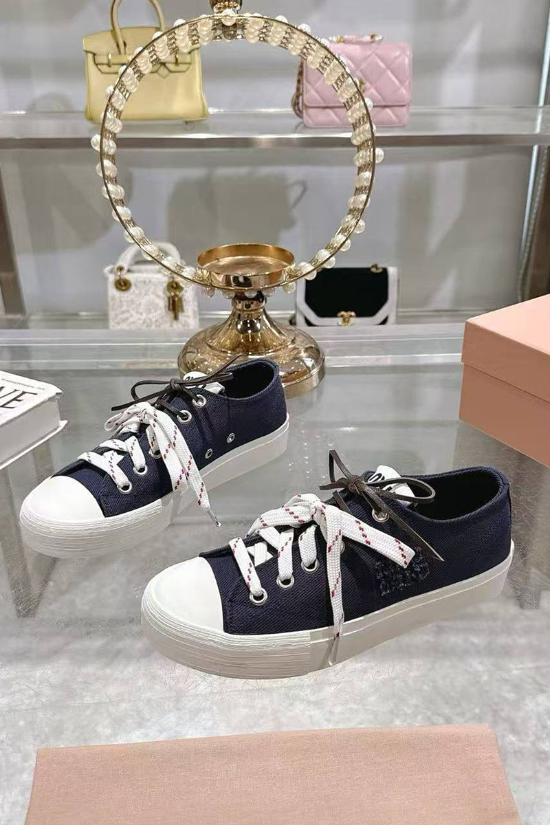 MIU MIU Женские кроссовки premium