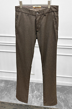 Мужские брюки коричневого цвета 