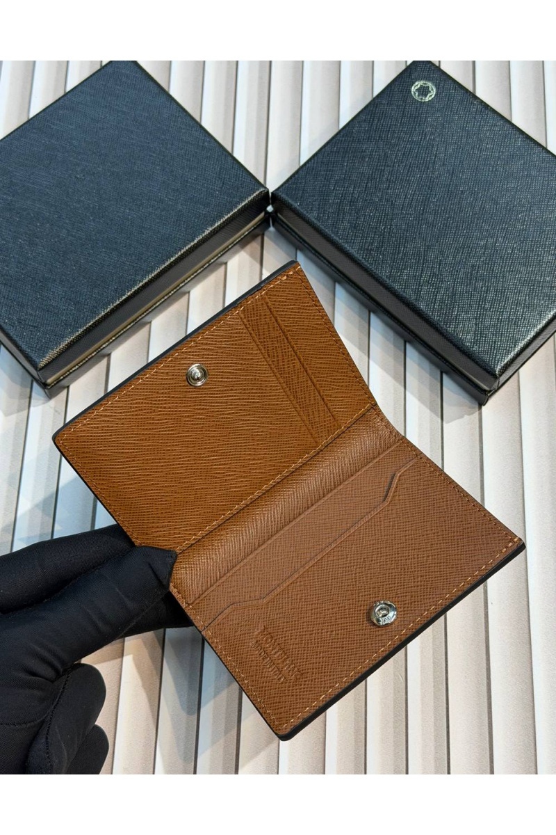 Montblanc Кожаный кошелёк 4CC Sartorial premium 10.5x10 см