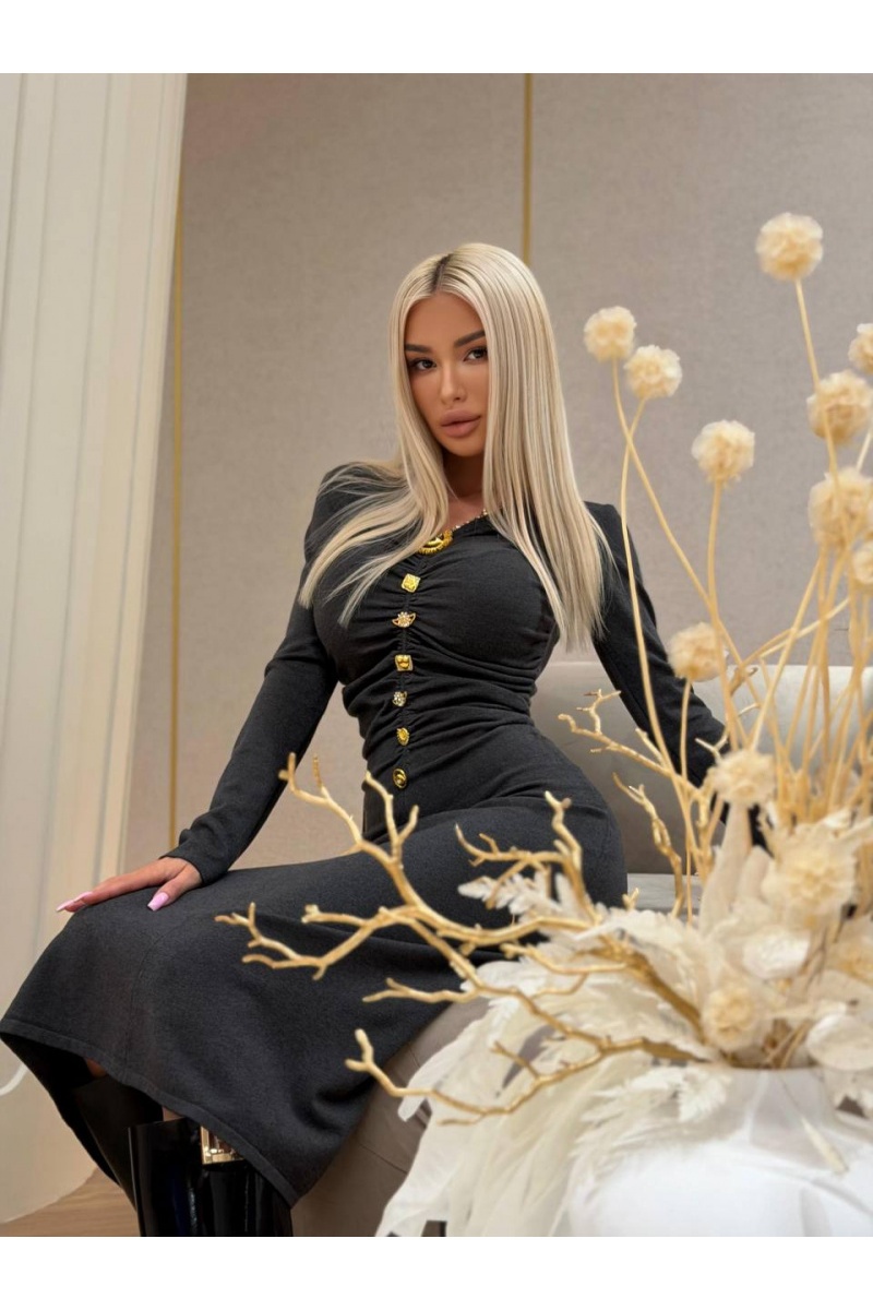 Schiaparelli Женское трикотажное платье Premium - Grey