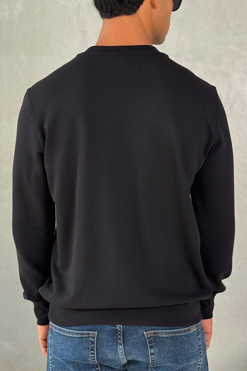 Casablanca Чёрный свитшот Rainbow Crayon Temple 