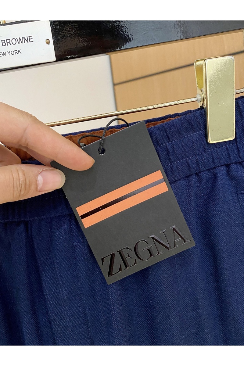 Zegna Шорты синего цвета premium