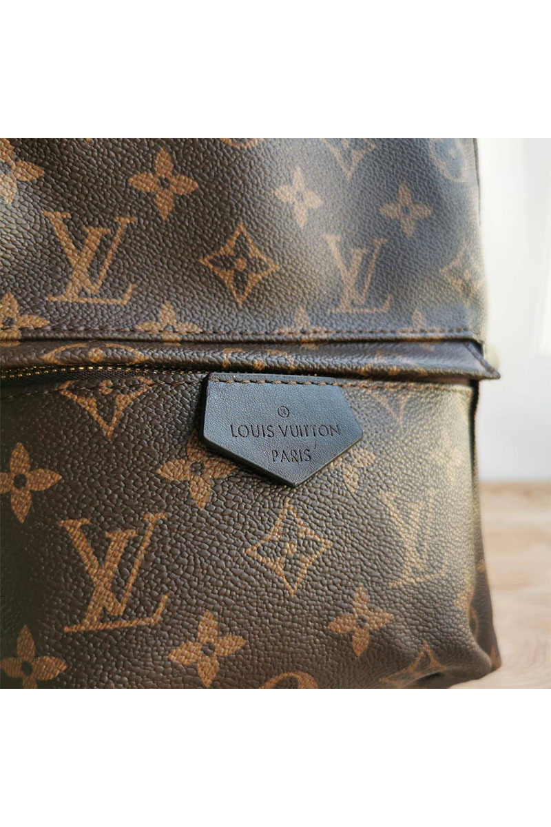 Lоuis Vuittоn Женский кожаный рюкзак Palm Spring Mini Monogram 21x15 см