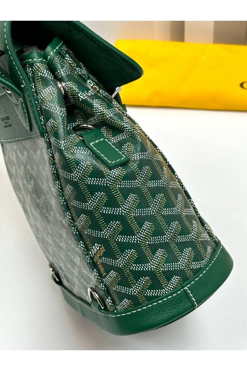 Designer Clothing Женский рюкзак Goyard Alpin Mini Premium 23x19x9.5 см - Green