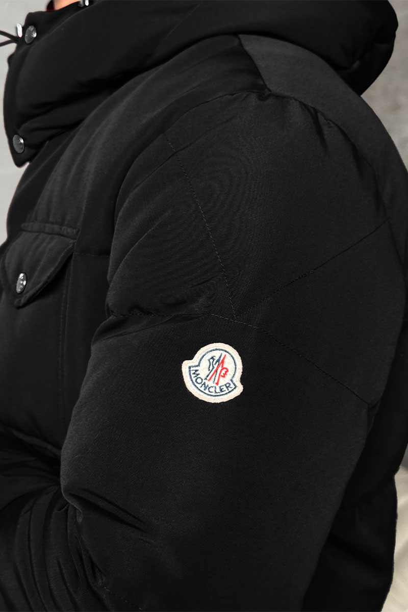 Moncler Мужской пуховик Fornas - Black 