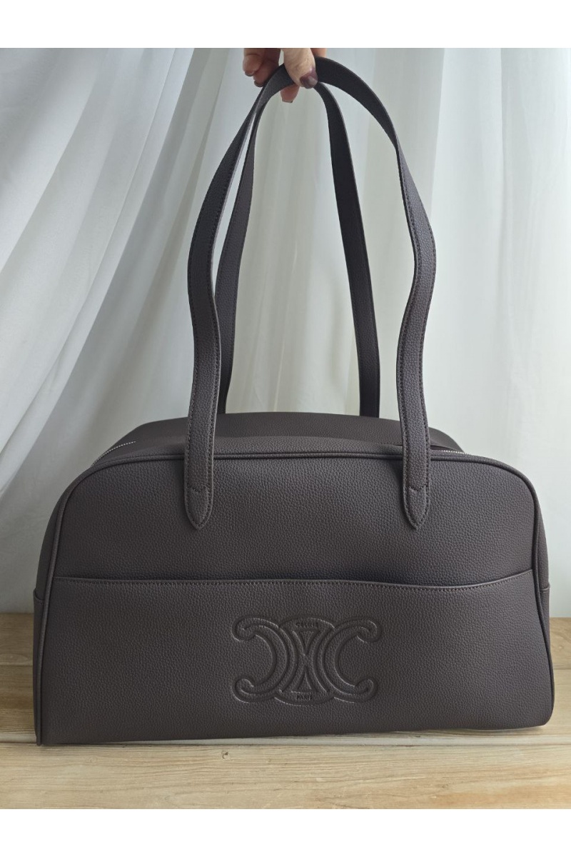 Celine Кожаная сумка Triomphe 44x26 см