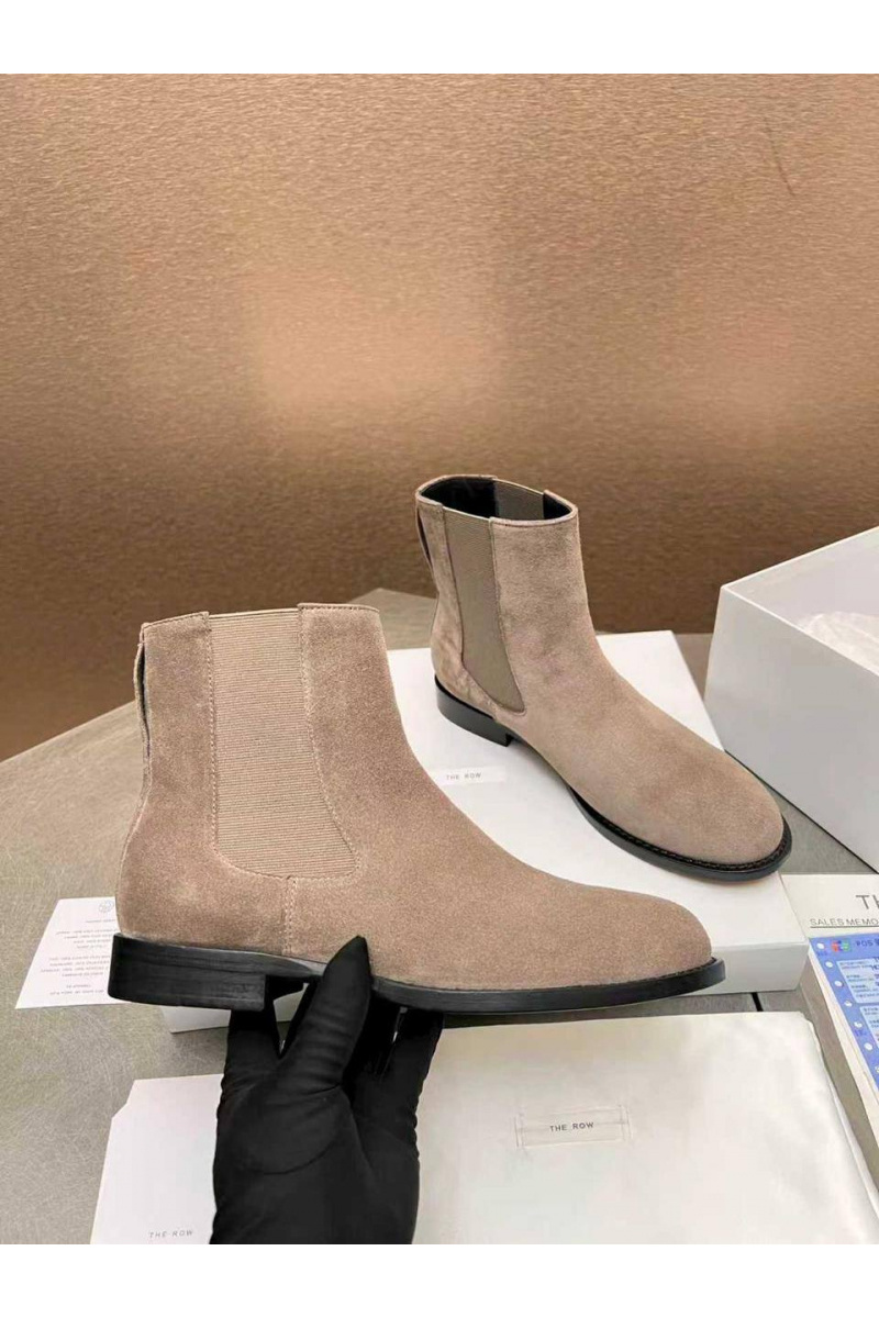 Designer Clothing Женские замшевые сапоги The Row