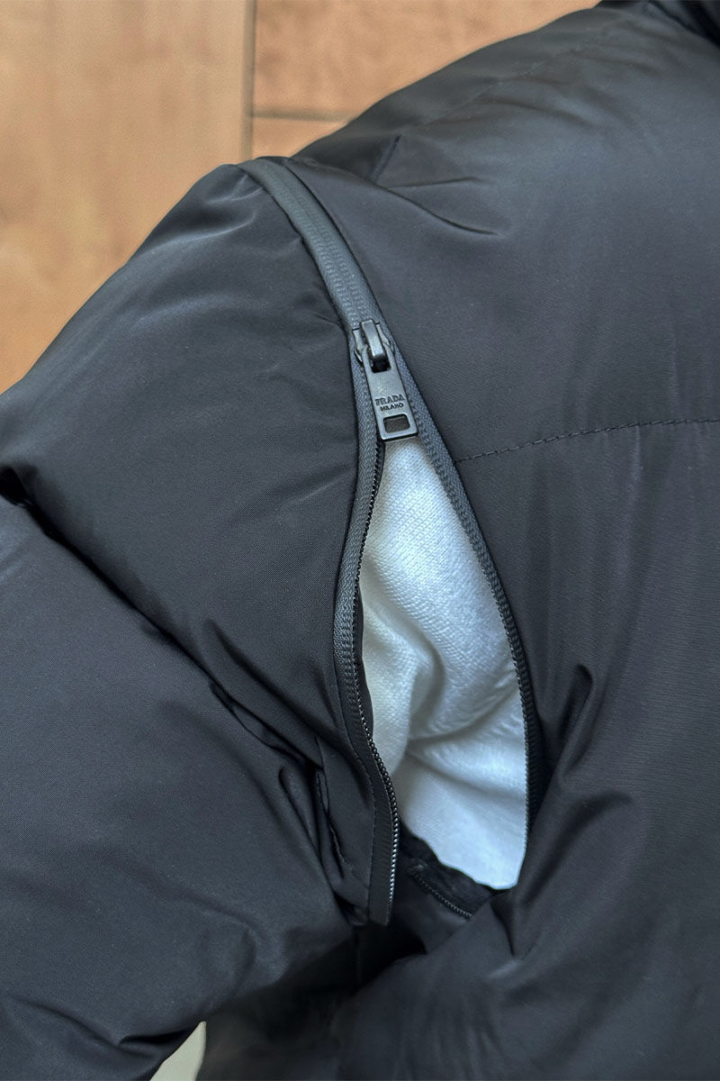 Prada Мужская куртка со съёмными рукавами Linea Rossa