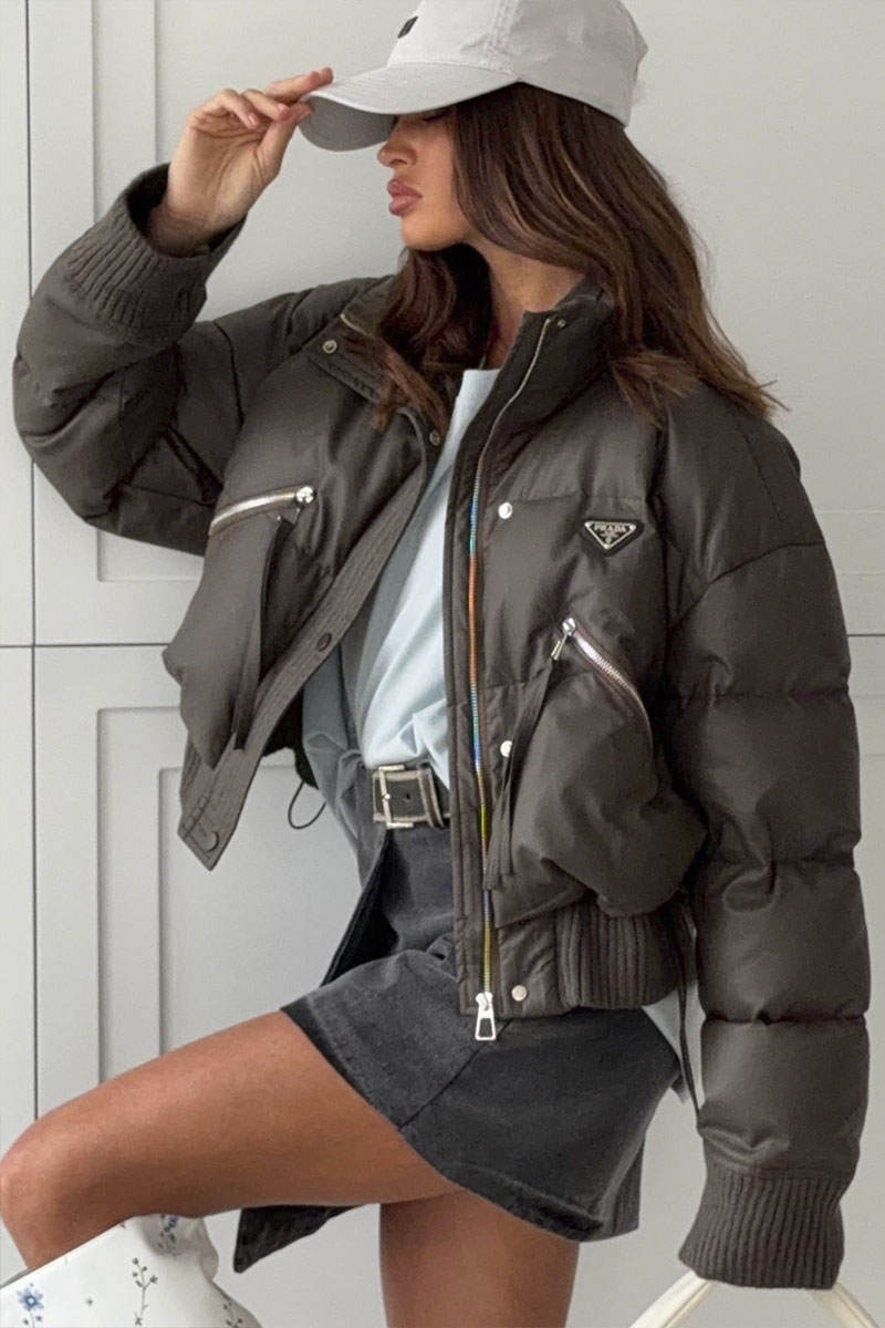 Prada Женская куртка premium - Brown