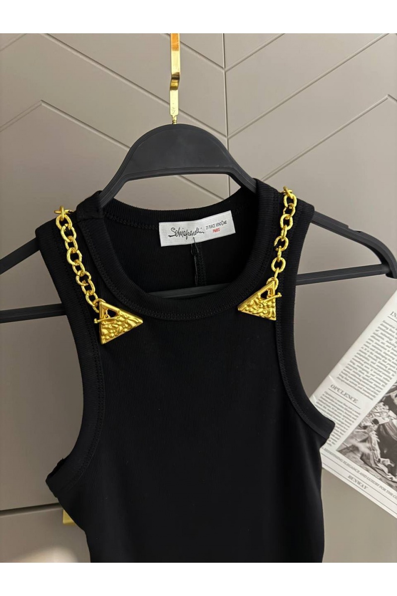 Schiaparelli Женская майка premium - Black